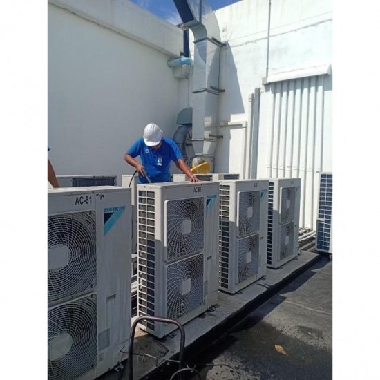 ช่างรับล้างแอร์โรงงาน ชลบุรี - บริษัท ซี.เอ็น.อินเตอร์ คอร์ปเปอร์เรชั่น จำกัด - แอร์ขนาดใหญ่ ชลบุรี  แอร์ประหยัดไฟ 